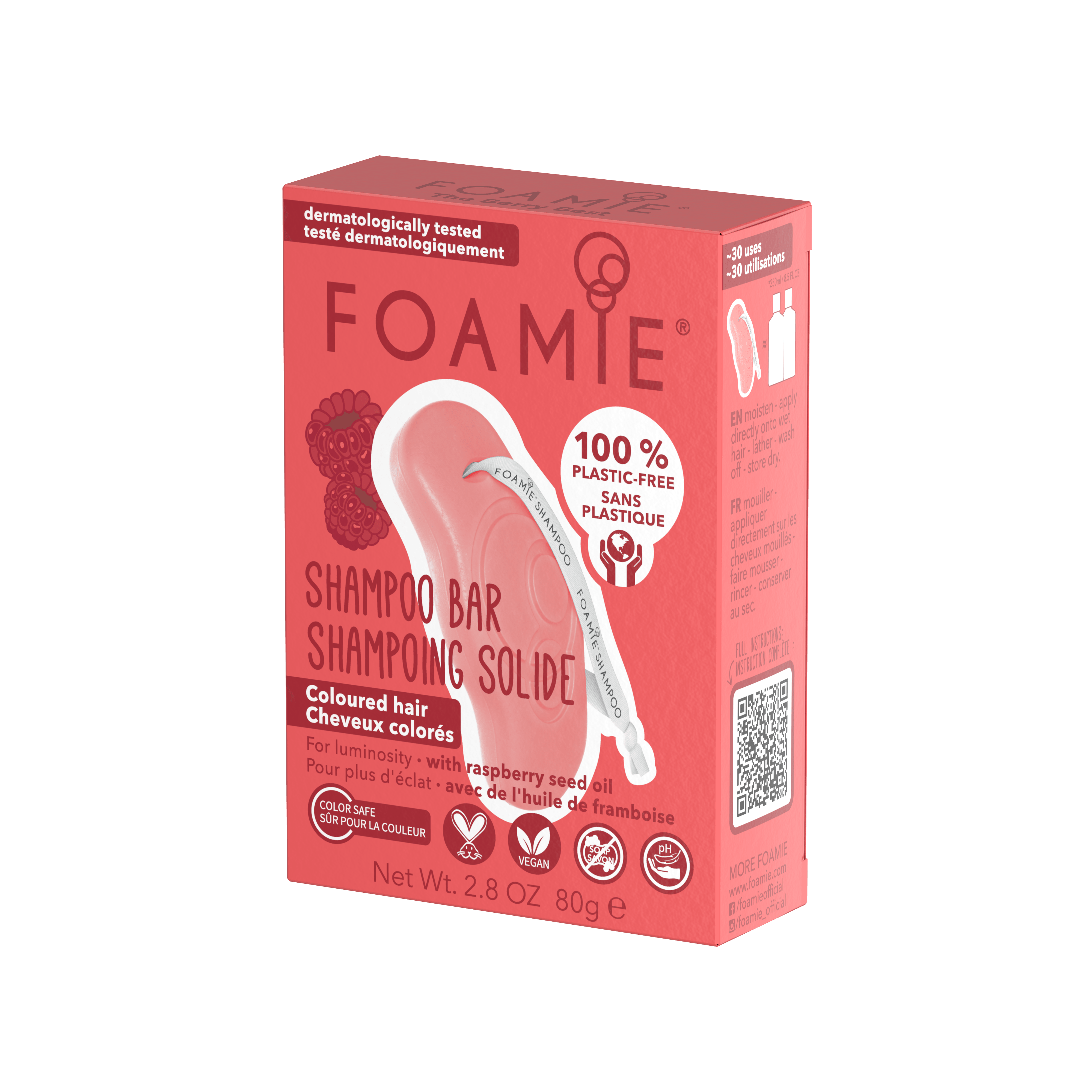 Shampoo para cabello teñido - Foamie