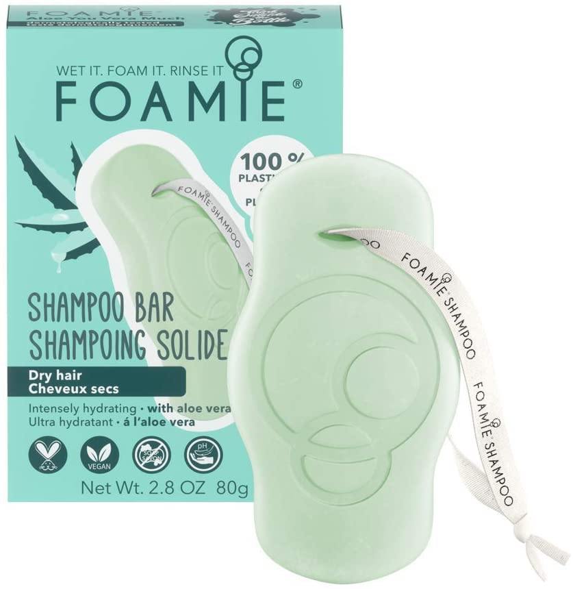 Shampoo de aloe vera para cabello seco y cabello rizado - Foamie