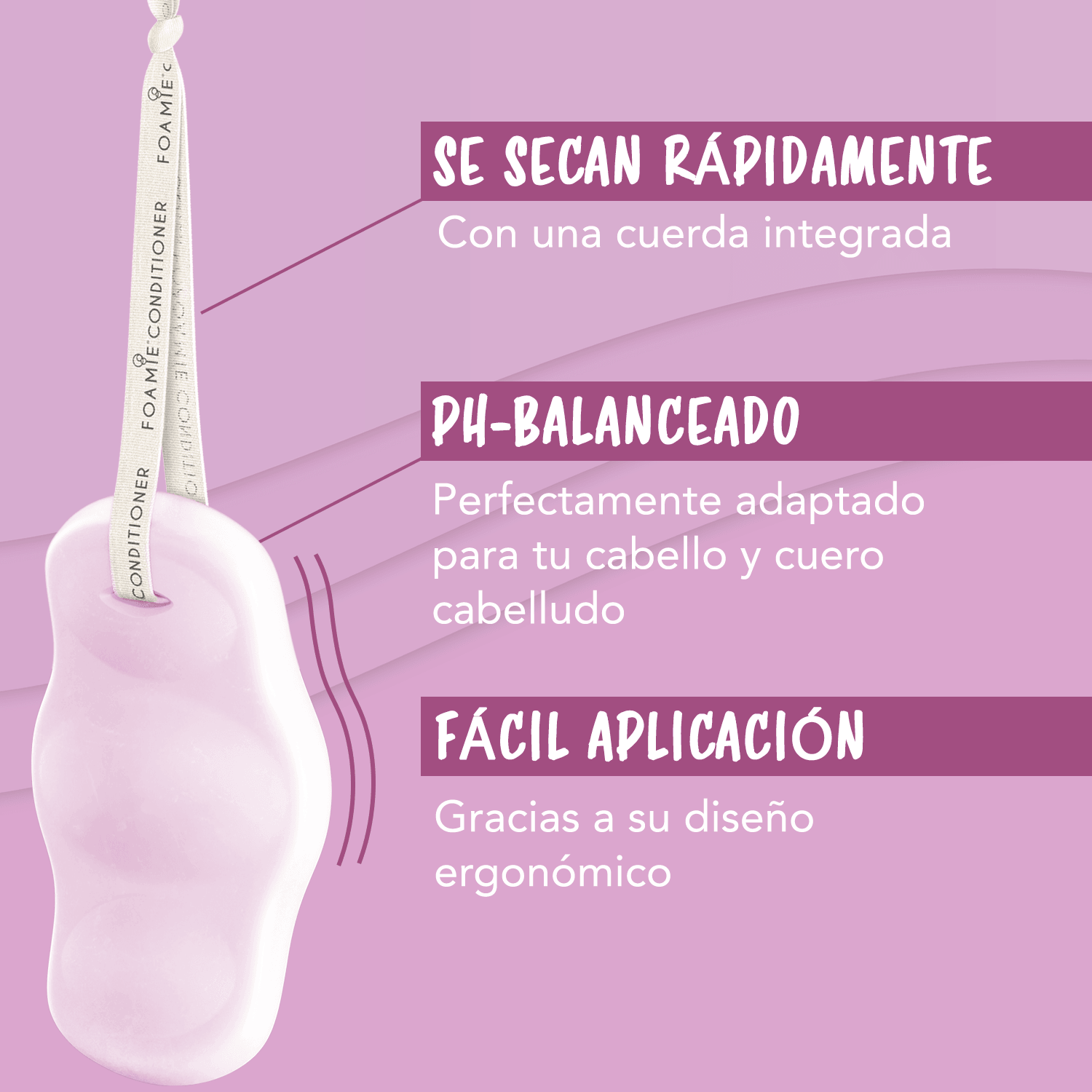 Acondicionador de Baya de Acaí para cabello fino o delgado - Foamie