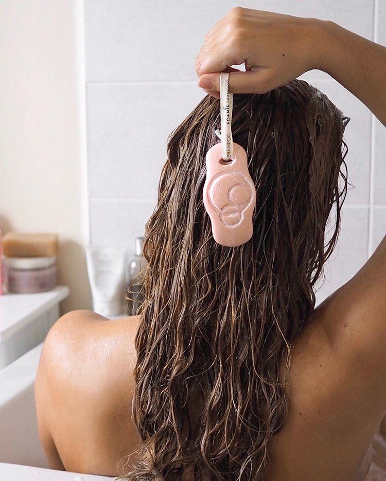 Shampoo para cabello teñido - Foamie